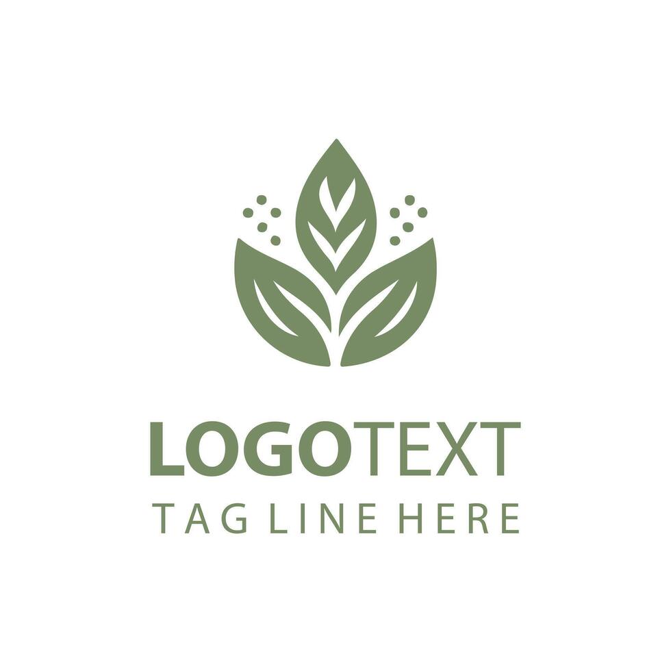 Twinkle Leaf logo vector