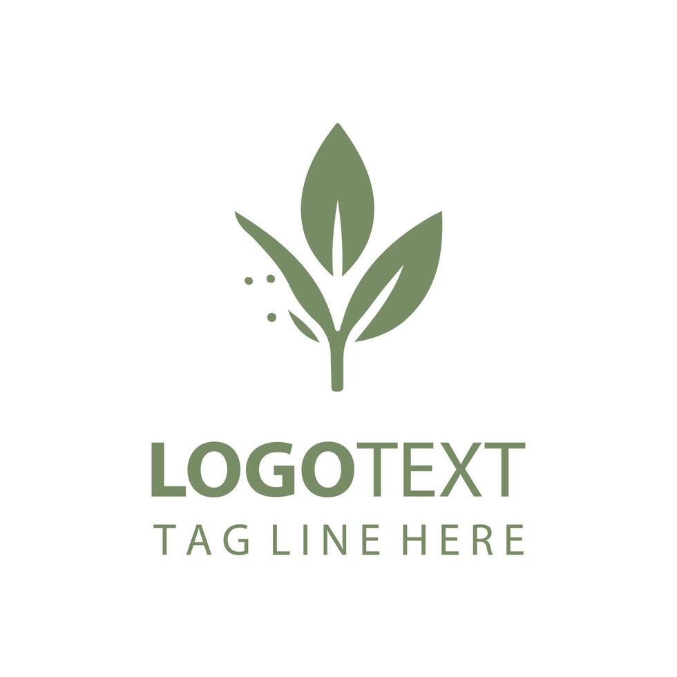 Organic Sprout logo vector