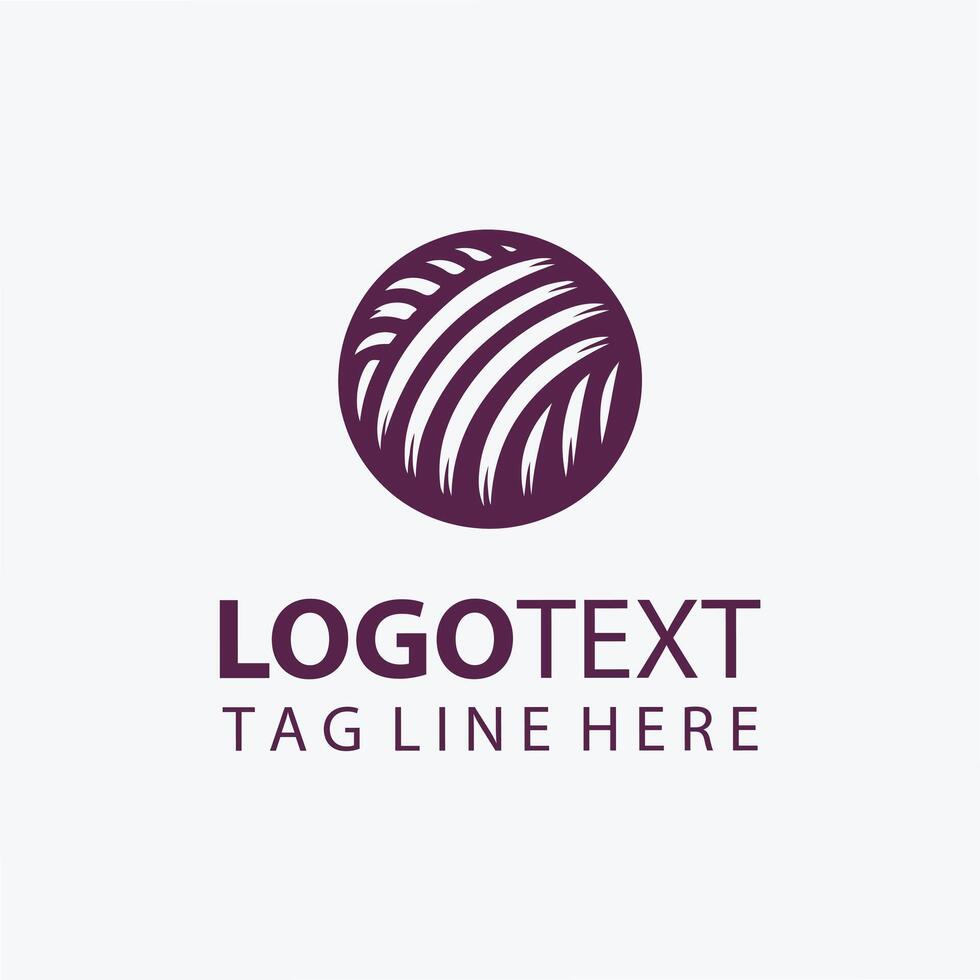 Soft Whimsy yarn logo vector