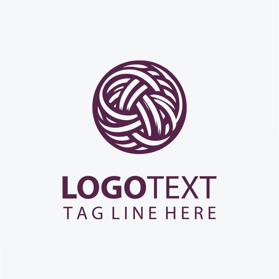 Yarn Nest logo vector