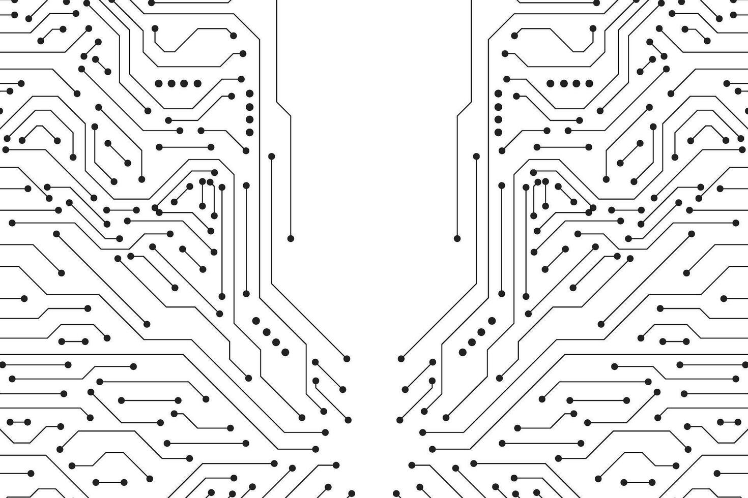 Technology Circuit Board Background Texture. Circuit Board Electronic Engineering Technology. Computer Processors CPU Concept. Motherboard Digital Chip vector