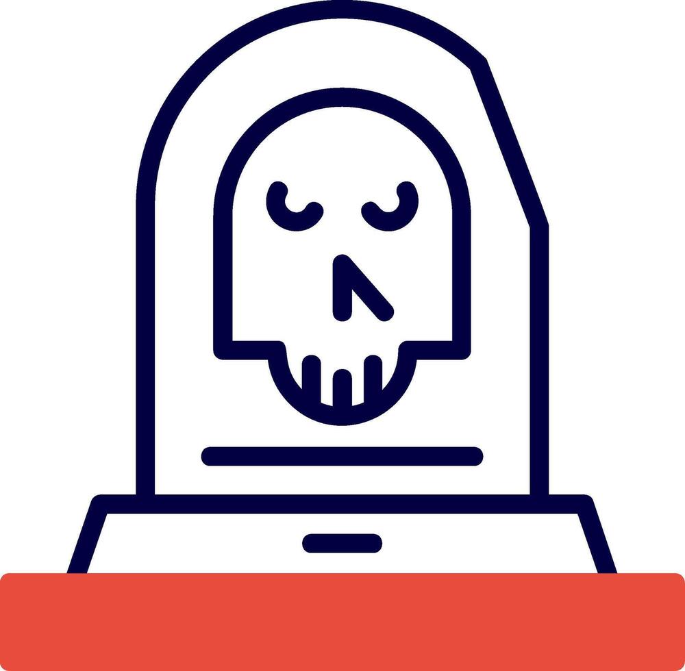 Halloween Red Filled Icon vector