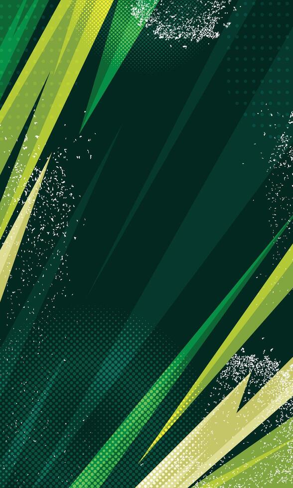 Abstract green geometric stripes modern racing wallpaper for sublimation jersey vector
