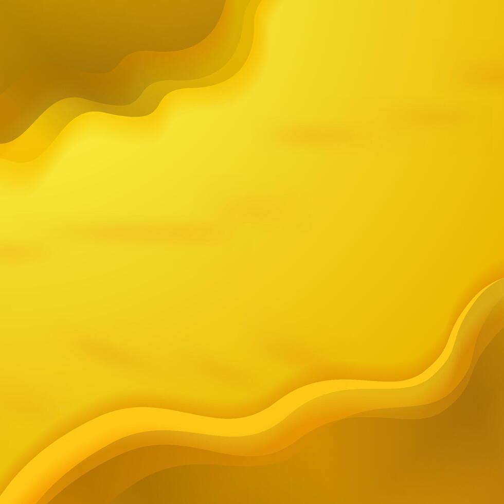 abstract yellow wave background. vector