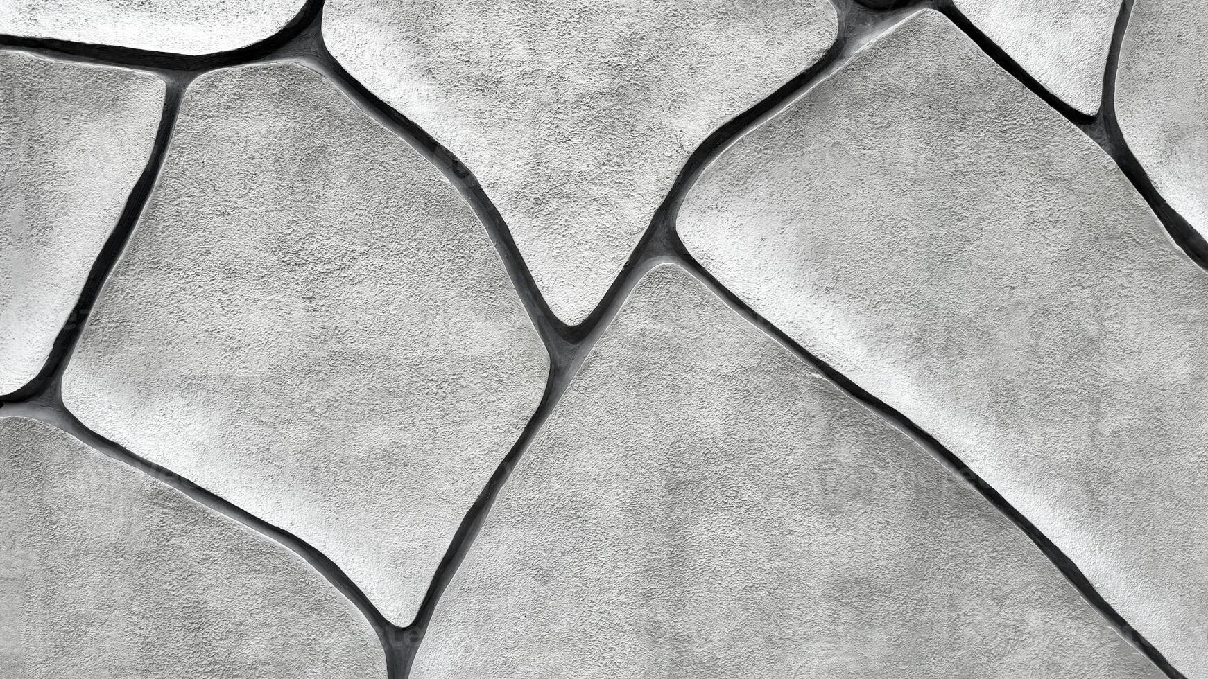 Gray abstract surface with black lines. photo