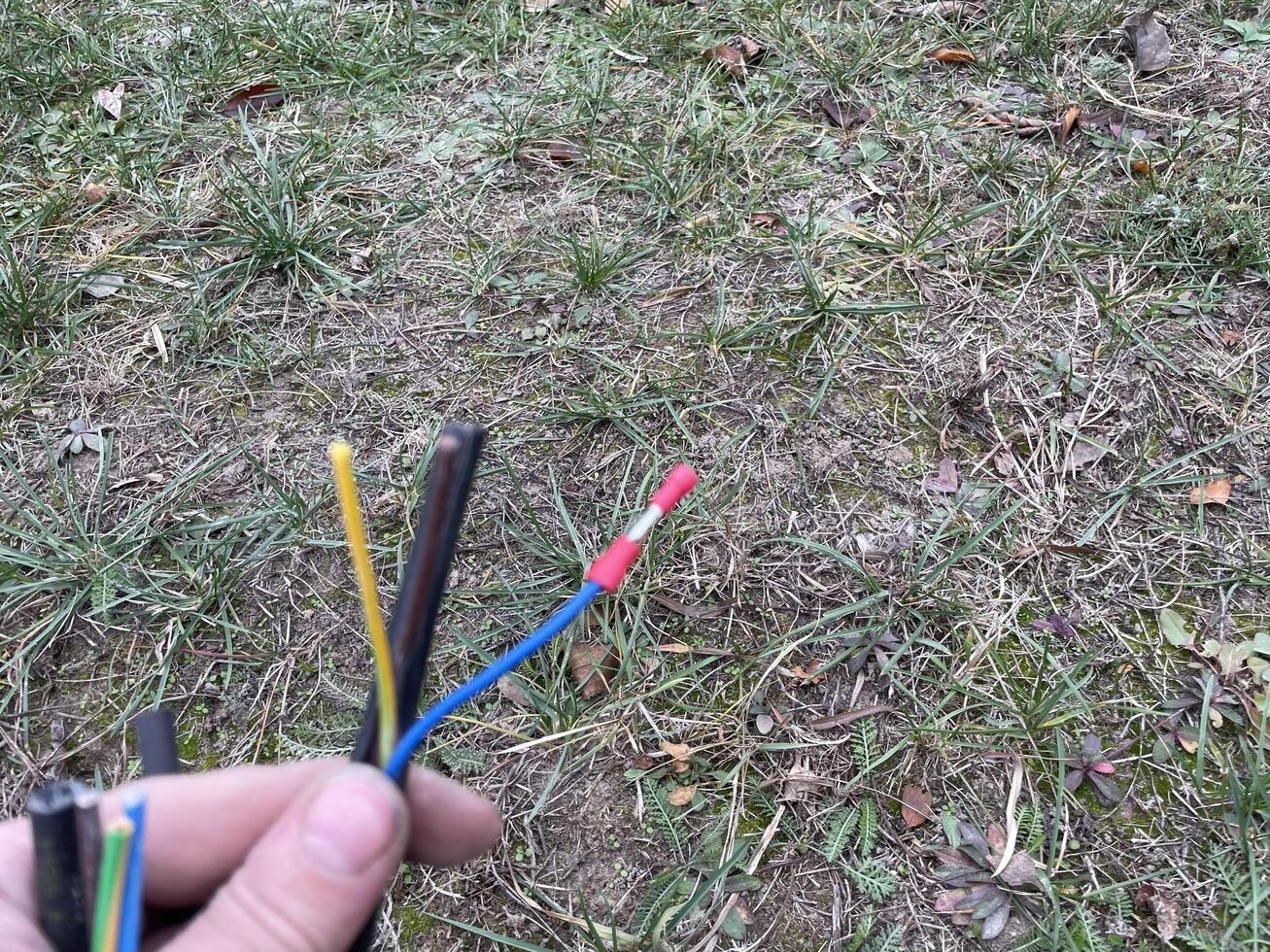Electrical wiring installation elements and components photo