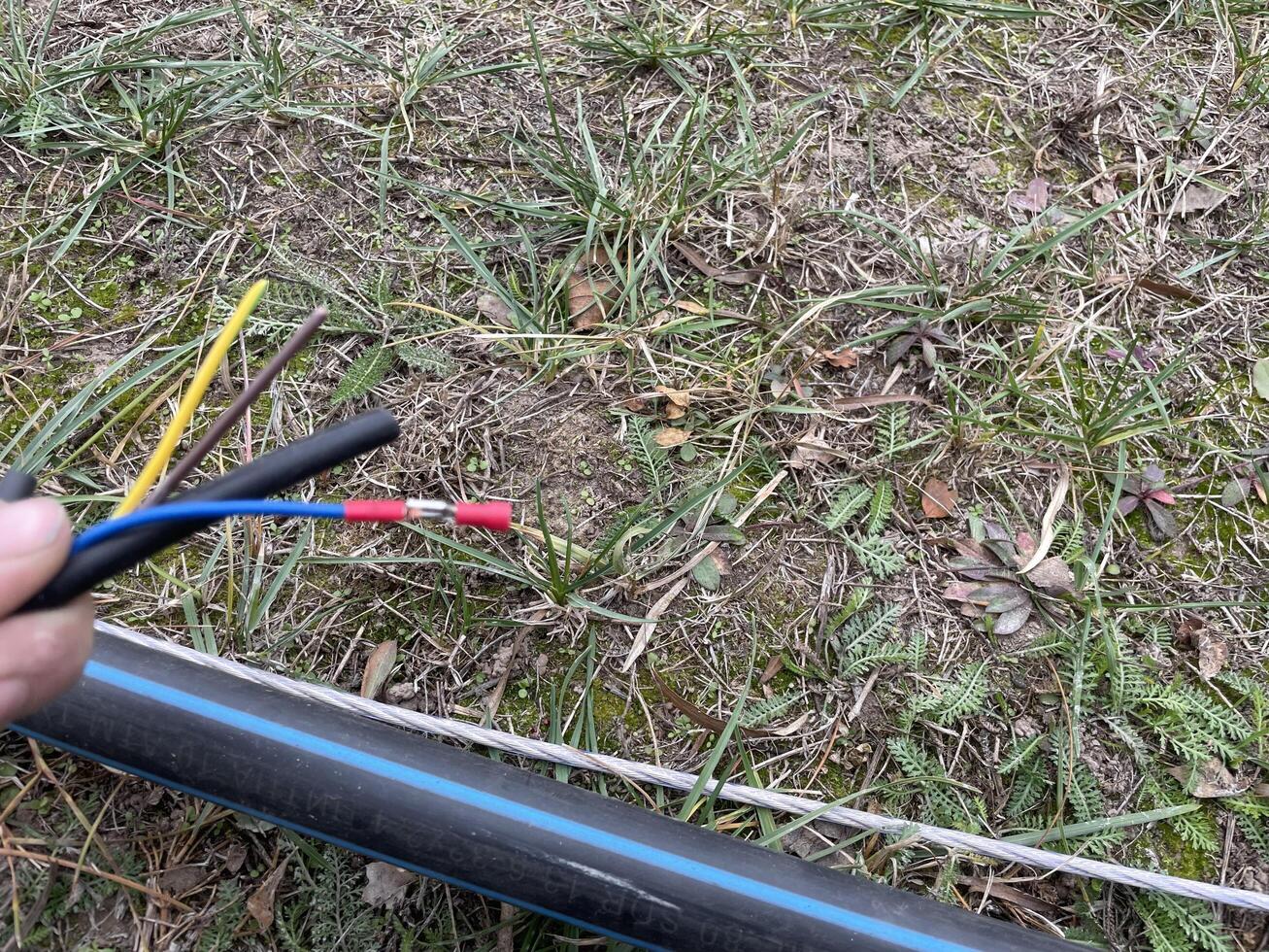 Electrical wiring installation elements and components photo
