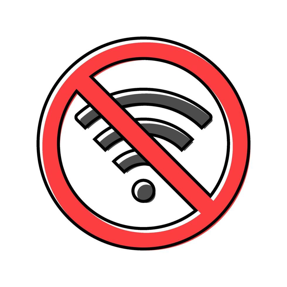 turn off color icon illustration vector