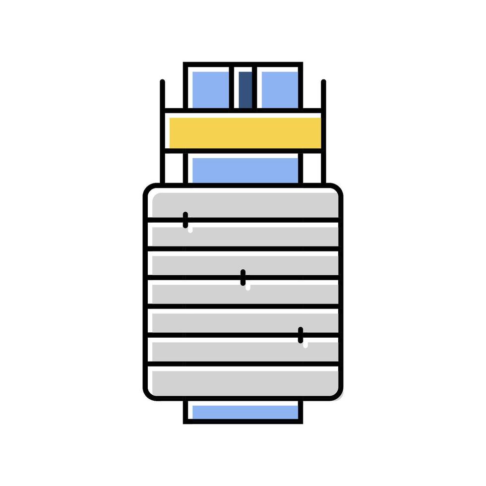 grid balancing energy color icon illustration vector