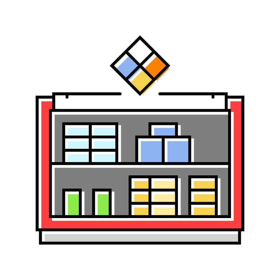 superconducting magnets color icon illustration vector