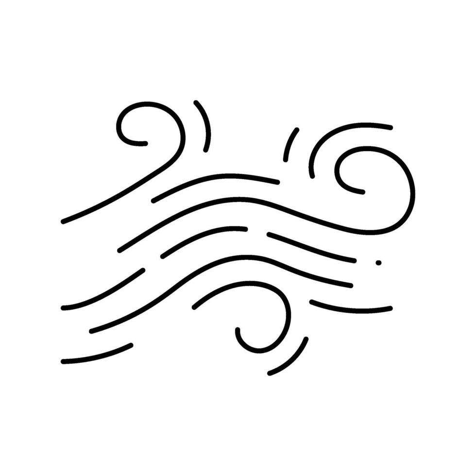 speed turbine line icon illustration vector