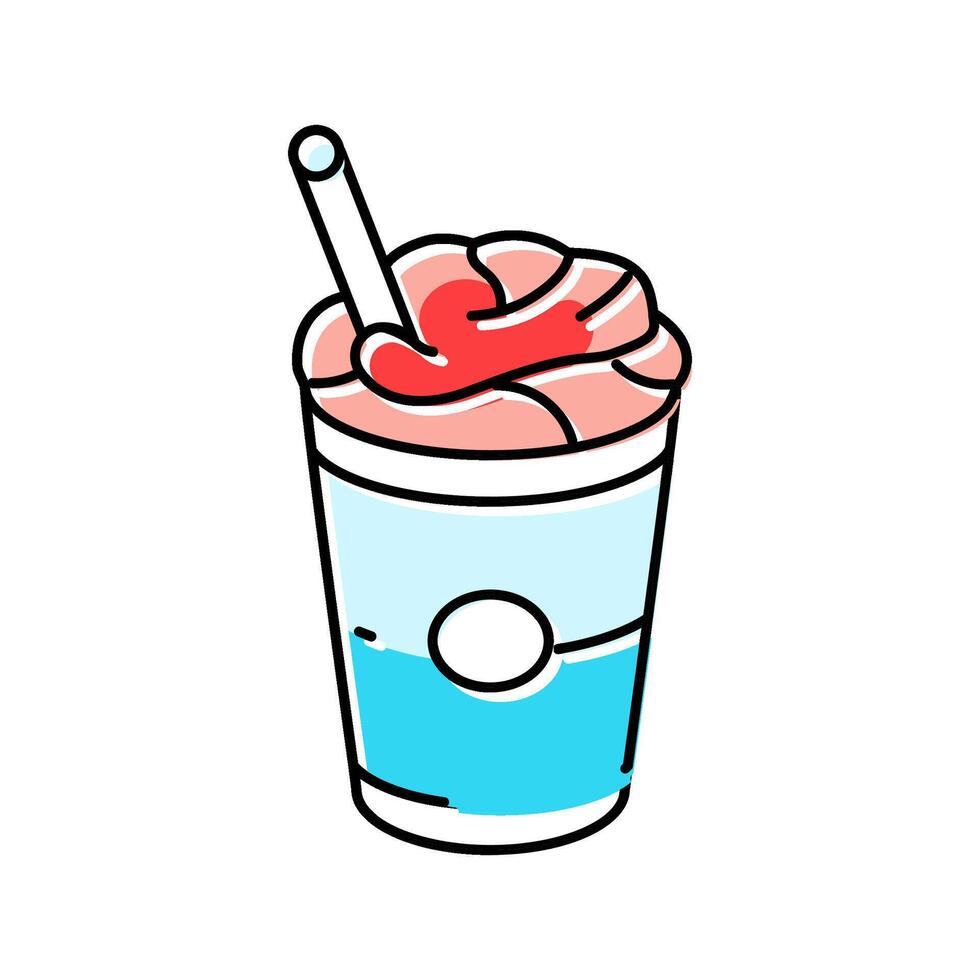 nachos fast food color icon illustration vector
