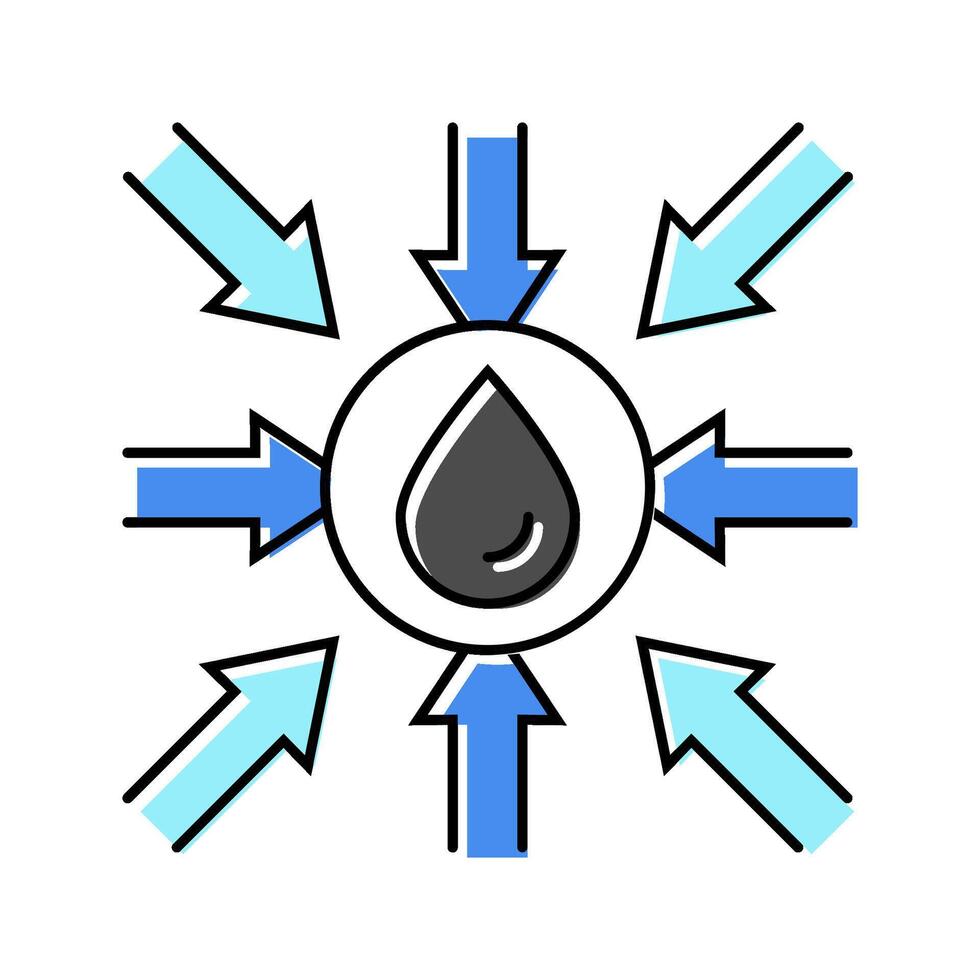export oil industry color icon illustration vector