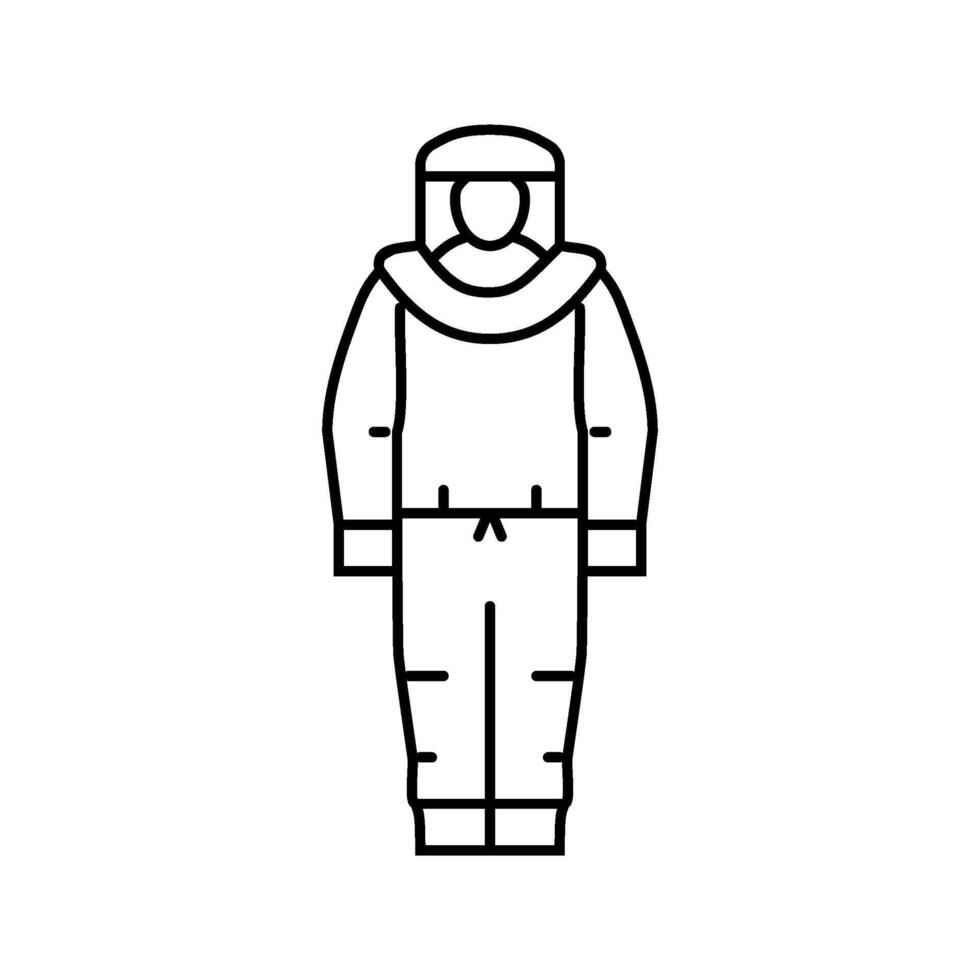 eye wash station ppe protective equipment line icon illustration vector
