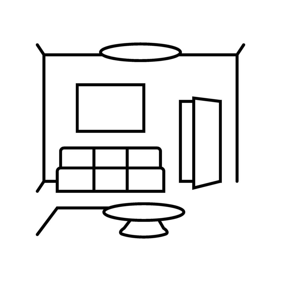 minimalist design lifestyle line icon illustration vector