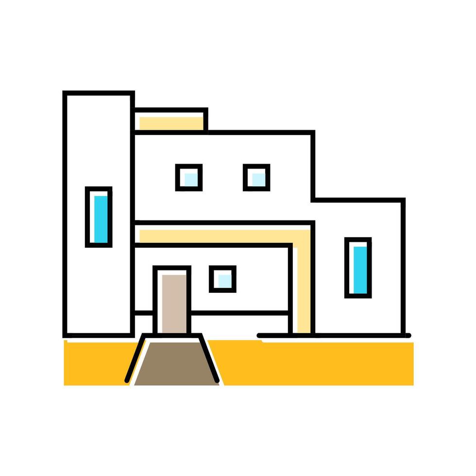 time freedom minimalism lifestyle color icon illustration vector