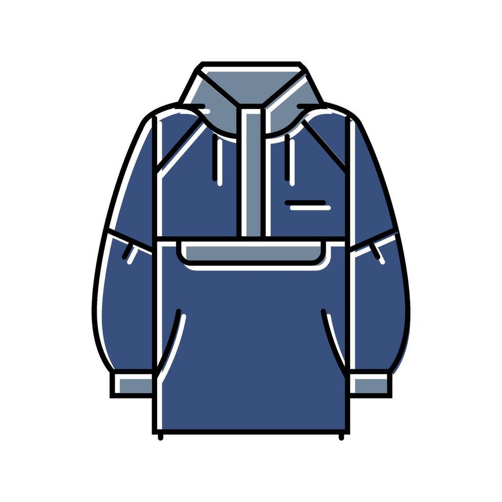 windbreakers streetwear cloth fashion color icon illustration vector
