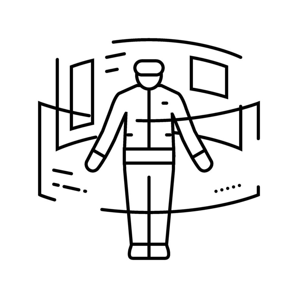 innovation seeker tech enthusiast line icon illustration vector