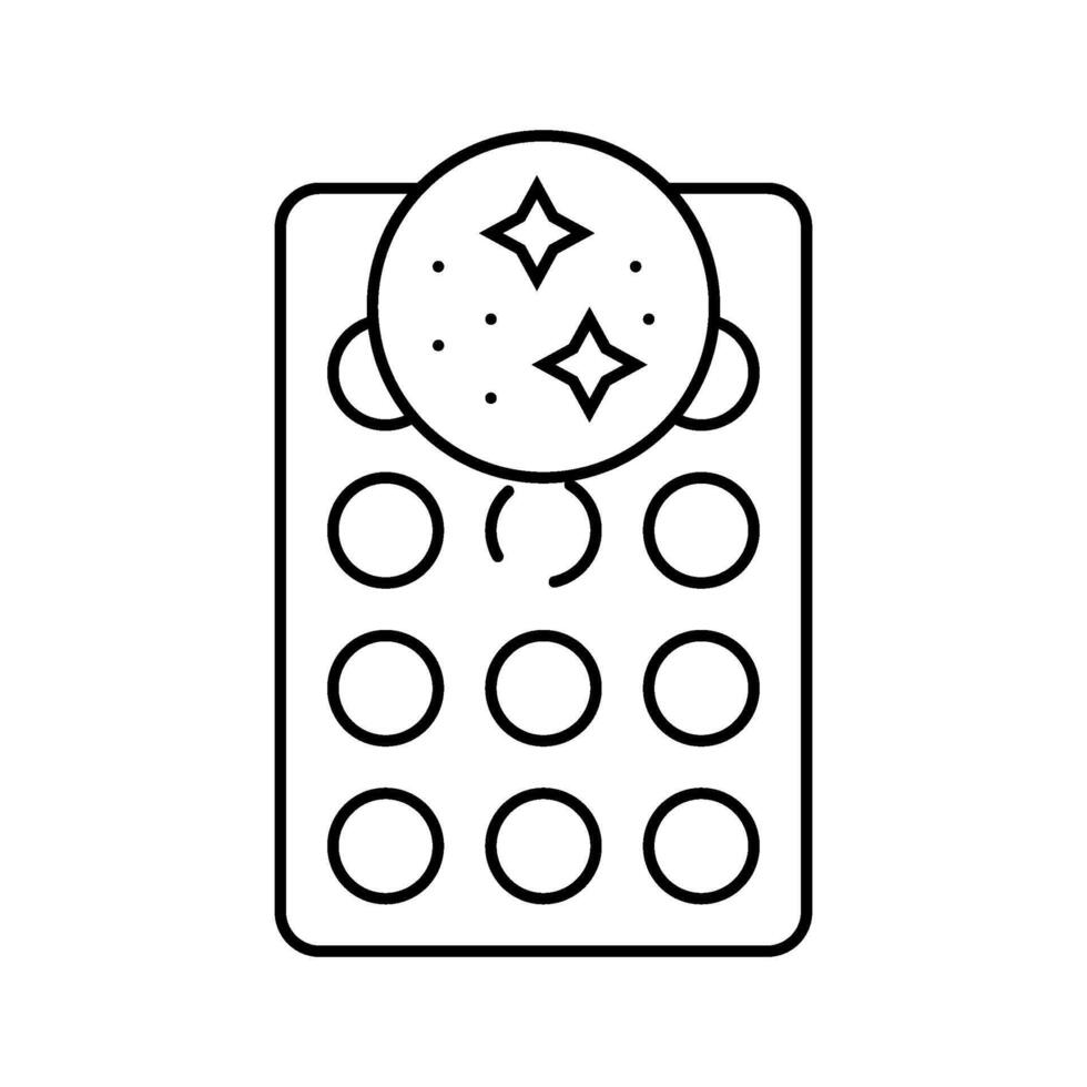 antihistamines medicines pharmacy line icon illustration vector