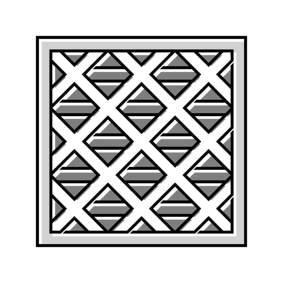 air filter ventilation color icon illustration vector