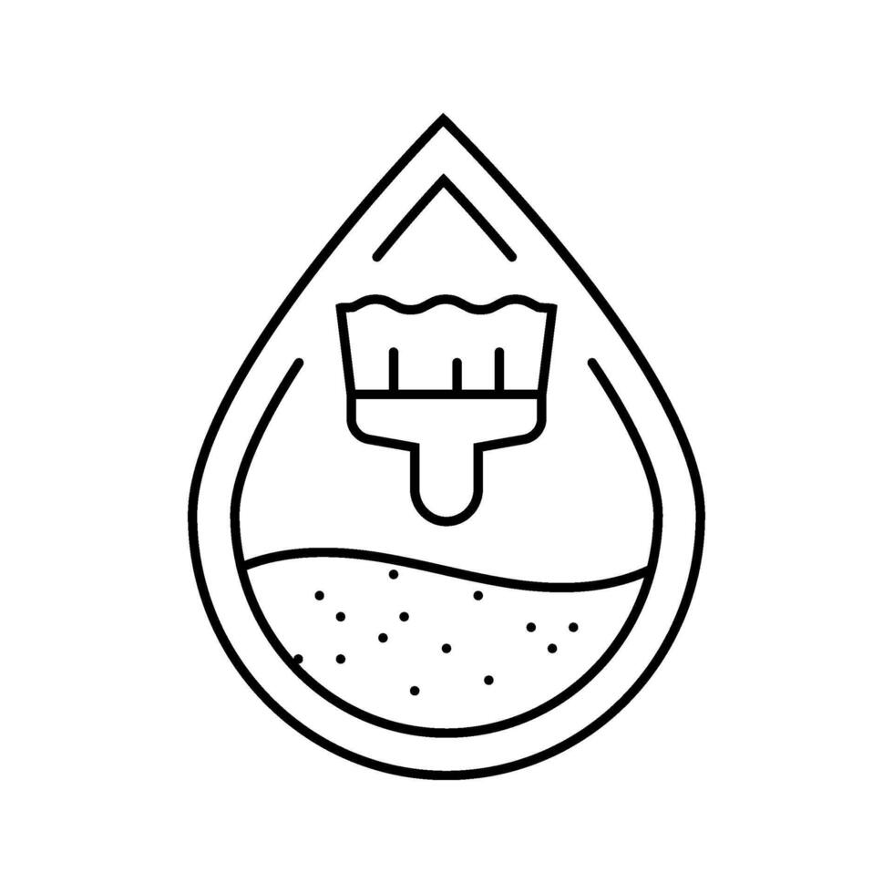locally sourced materials sustainable fashion line icon illustration vector