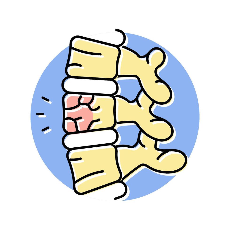 ingestion harmful substances color icon illustration vector