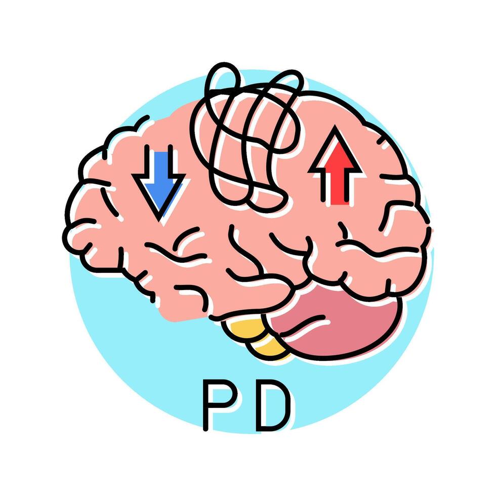 prion diseases color icon illustration vector