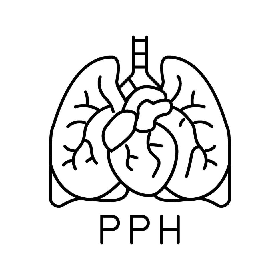 motor neuron diseases line icon illustration vector