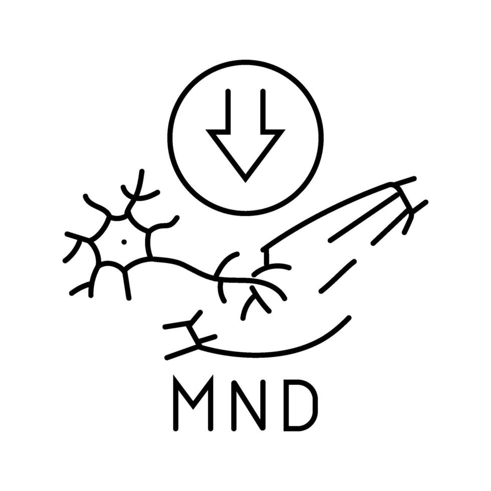 chronic traumatic encephalopathy line icon illustration vector