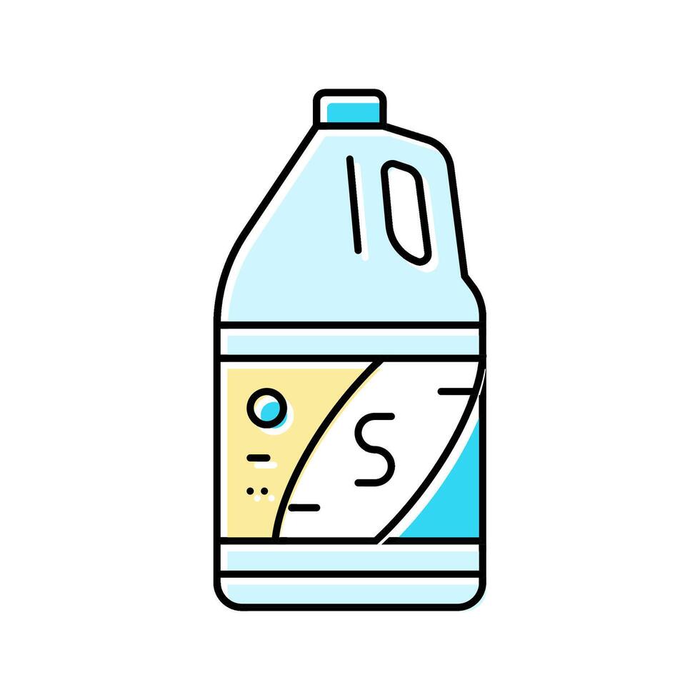 solvent dry cleaning color icon illustration vector