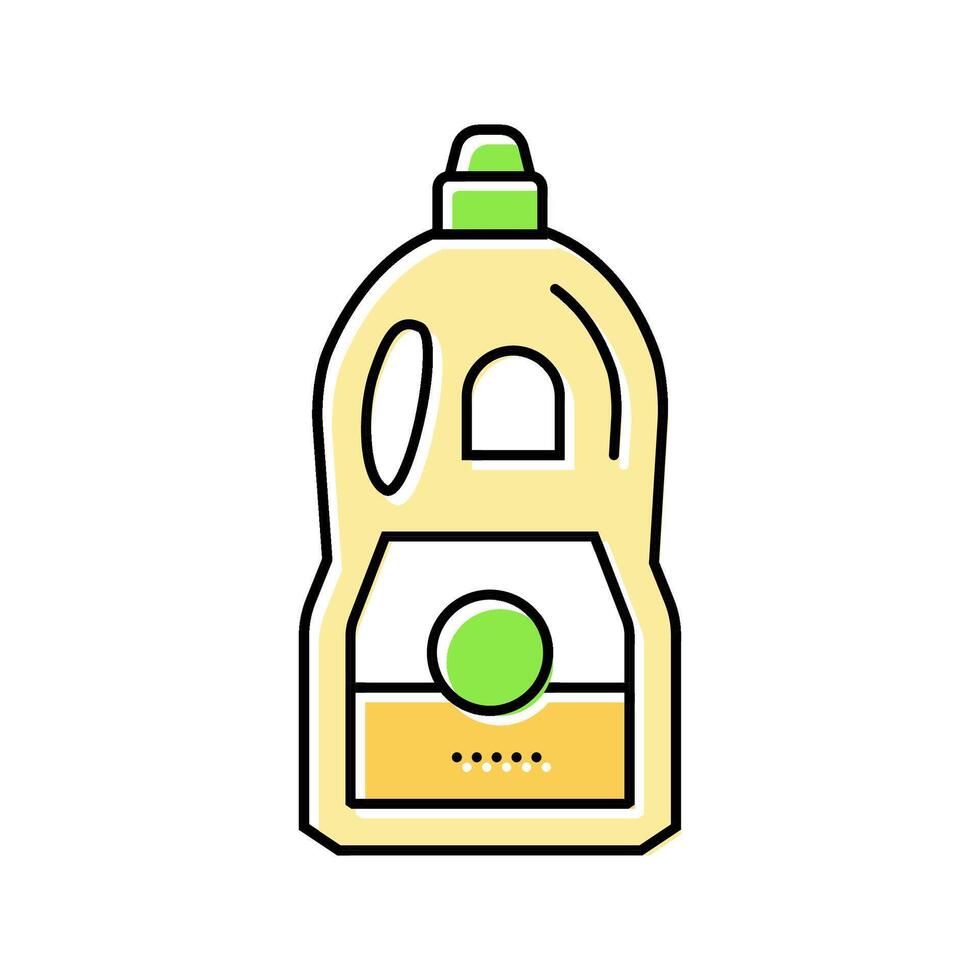 fabric care dry cleaning color icon illustration vector