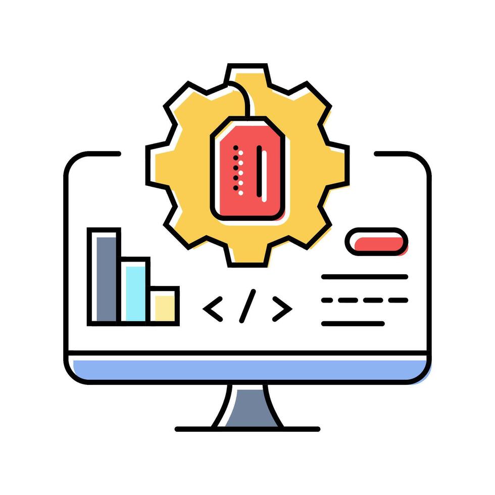 discovery technical sales engineer color icon illustration vector