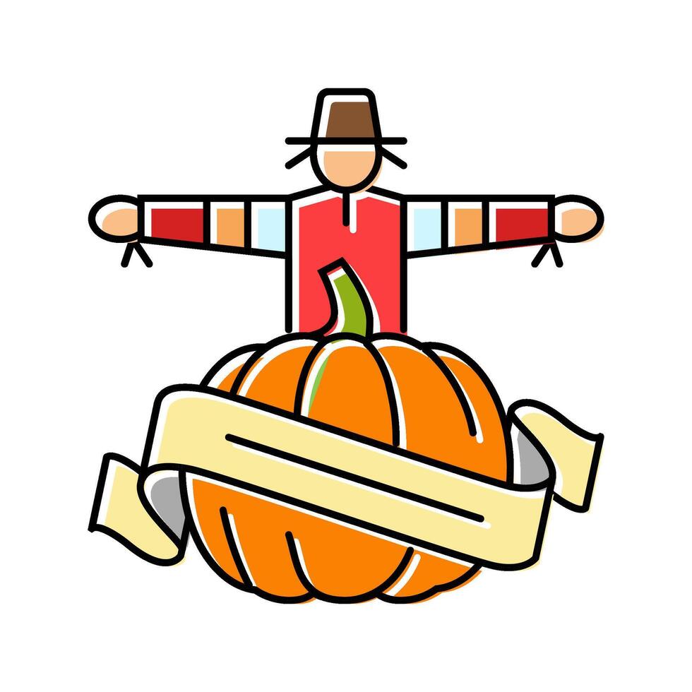 fall festivals autumn color icon illustration vector