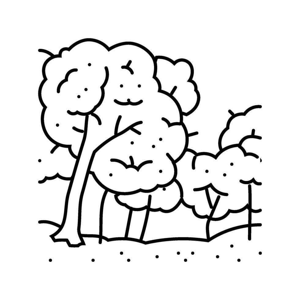 leaf peeping autumn line icon illustration vector