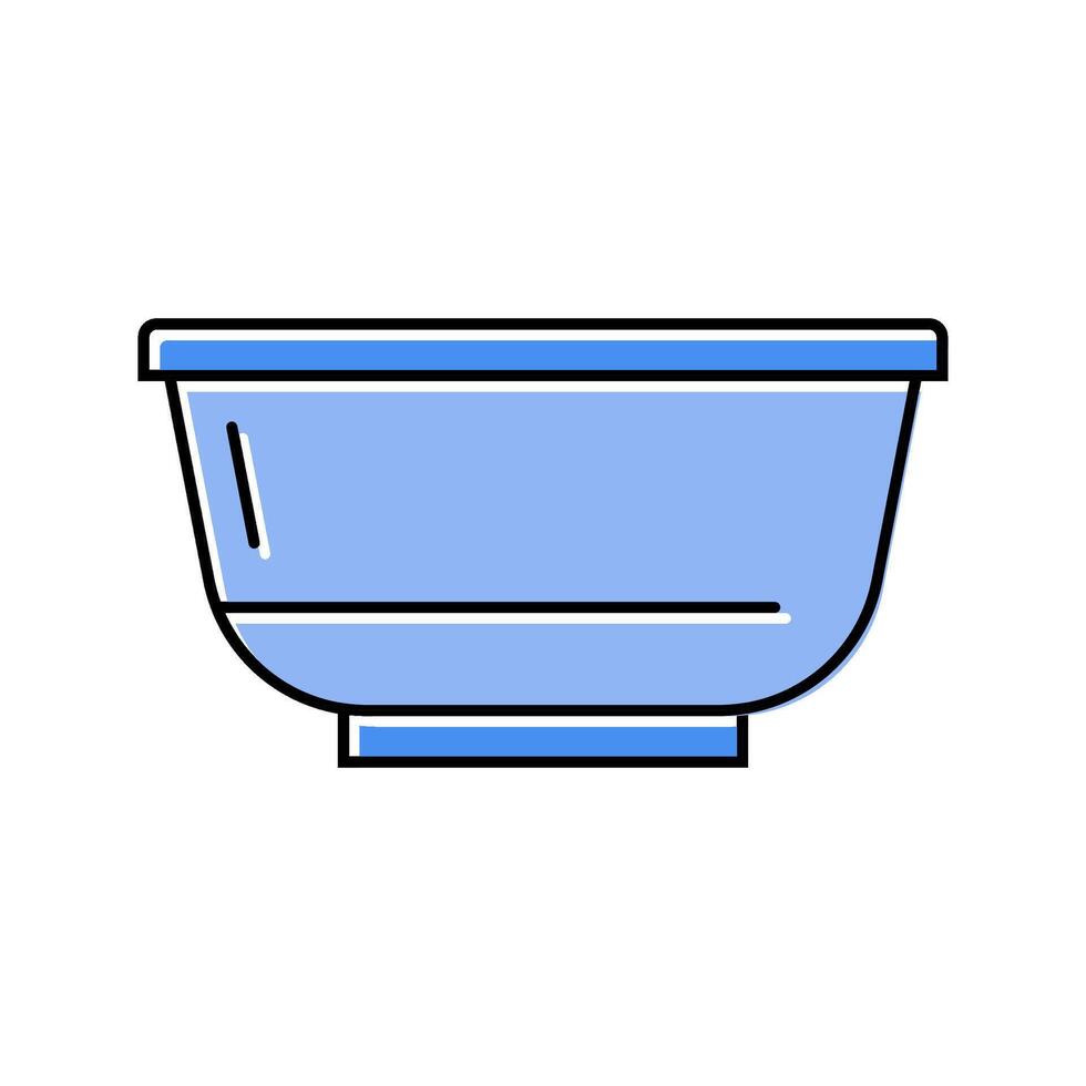 tube with cap plastic package color icon illustration vector