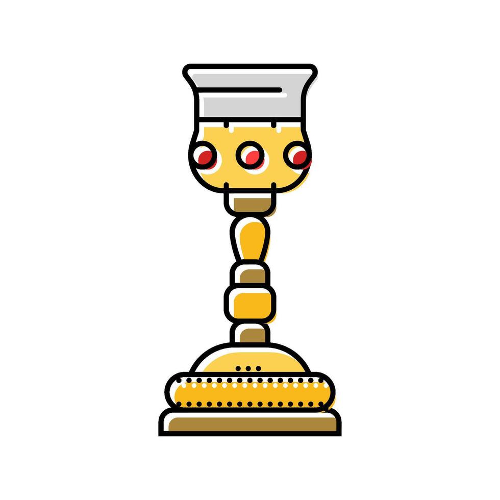 fresco byzantine color icon illustration vector