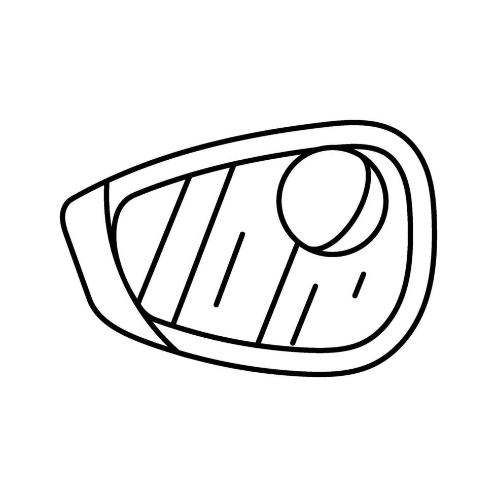 car wash kit accessory line icon illustration vector
