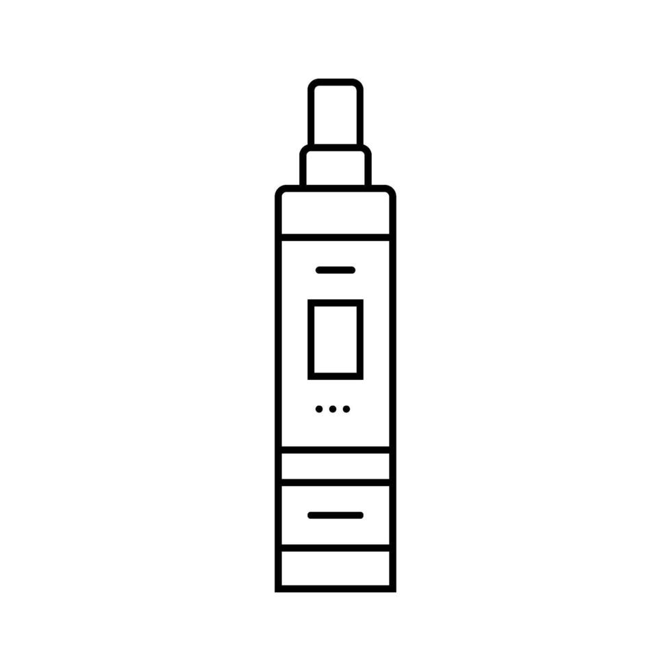 interior protectant car care line icon illustration vector