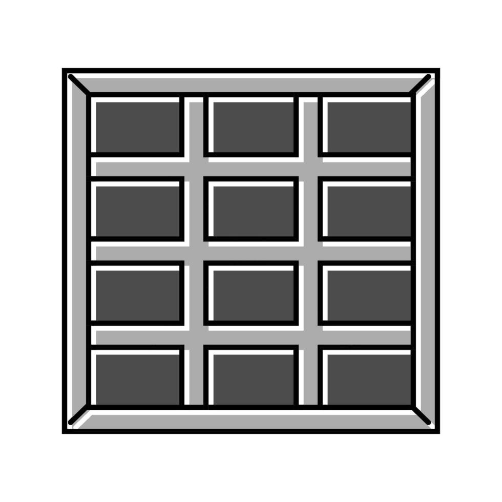 lint brush clothes care color icon illustration vector