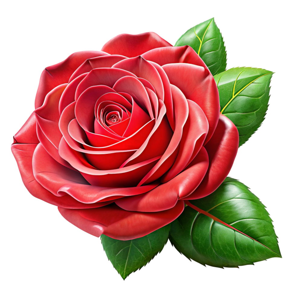 Stunning Red Rose Close Up Perfect for Valentine s Day Cards, Romantic Designs, and Floral Decorations png