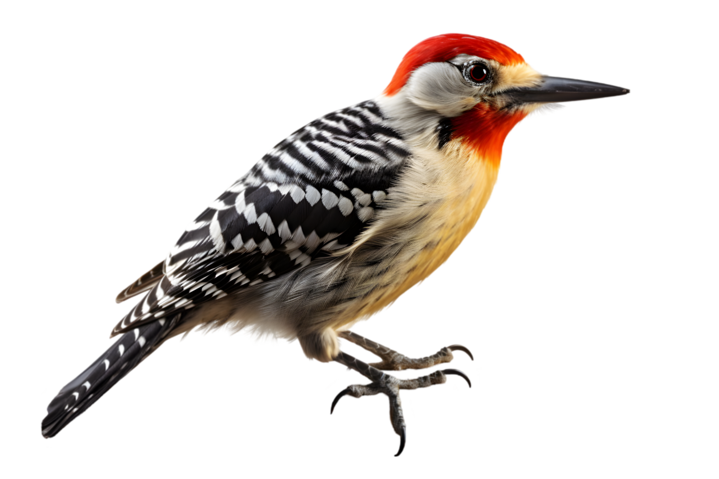 Red-Bellied Woodpecker Bird Transparent Background png