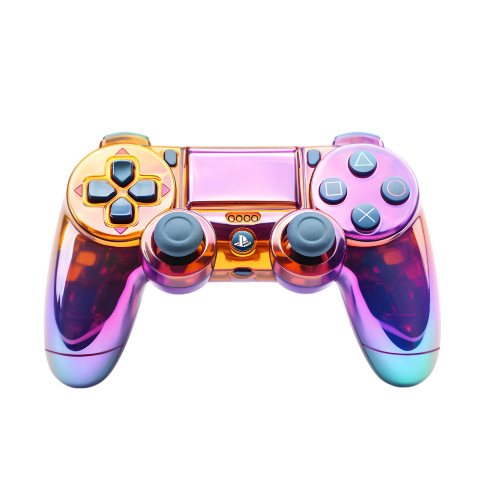 Iridescent PlayStation 4 Controller Vibrant png