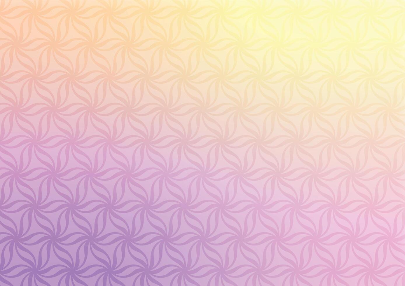 Swirl line yellow pattern abstract background vector