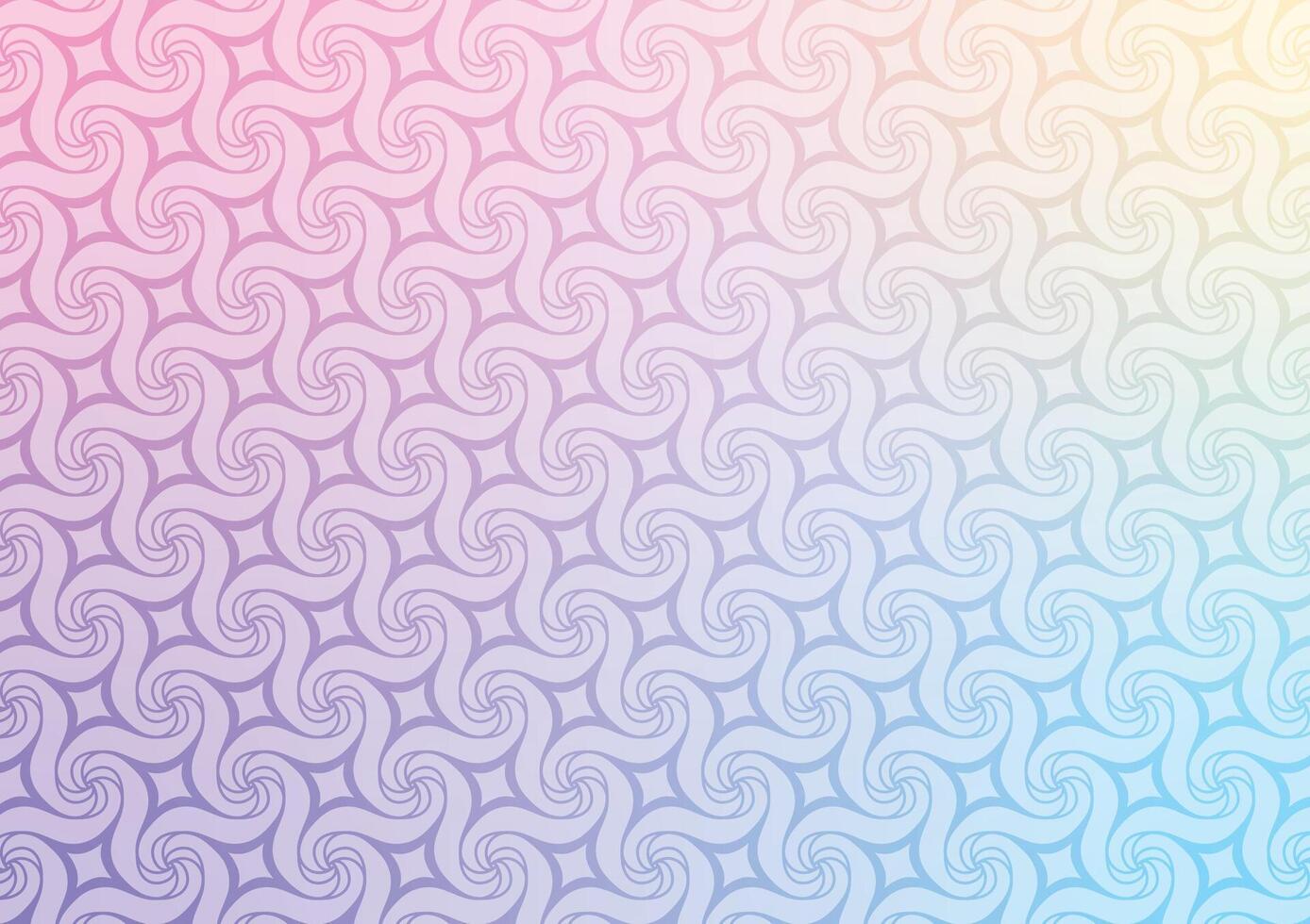 Soft pastel swirl line pattern cute presentation background vector