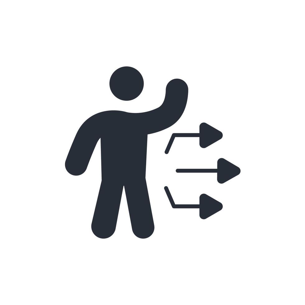 Initiative icon. .Editable stroke.linear style sign for use web design,logo.Symbol illustration. vector