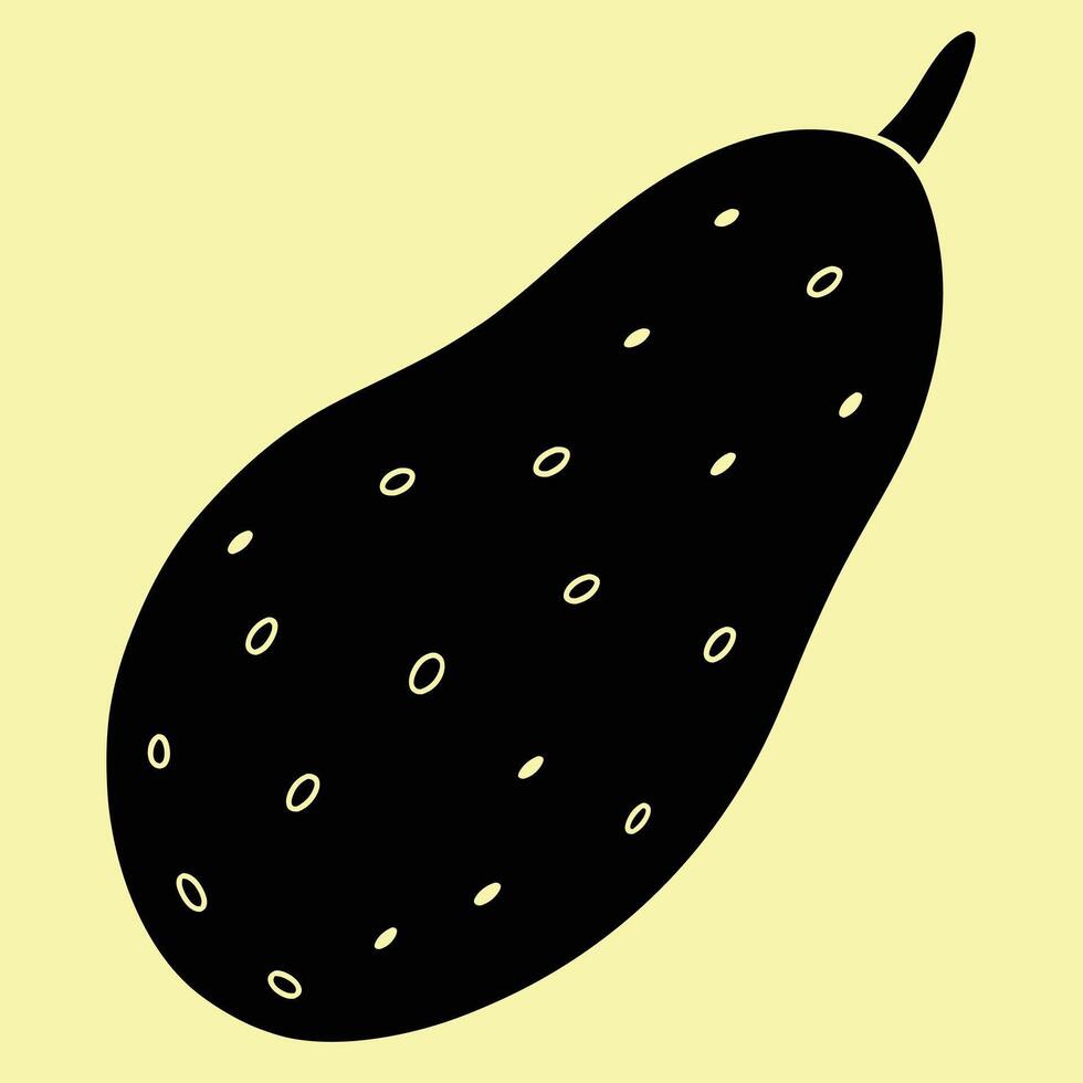 Yam silhouette graphic for creative projects, logos, and outdoor-themed visuals. Ideal for digital or print designs. An elegant natural to your creative projects. Vegetable silhouette Design vector