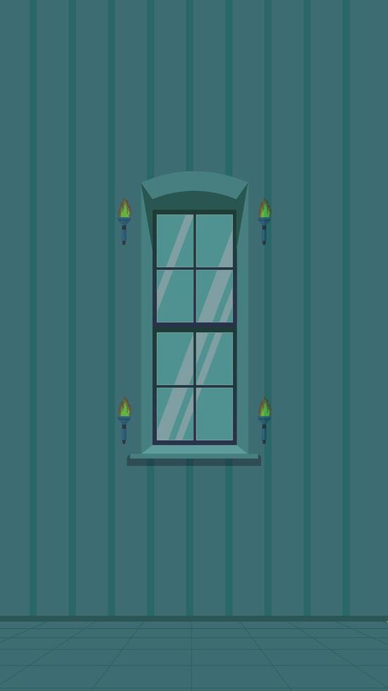 haunted manor ghost house vector