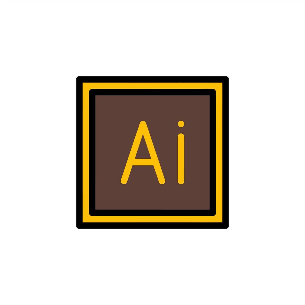 Adobe illustrator ai logo vector