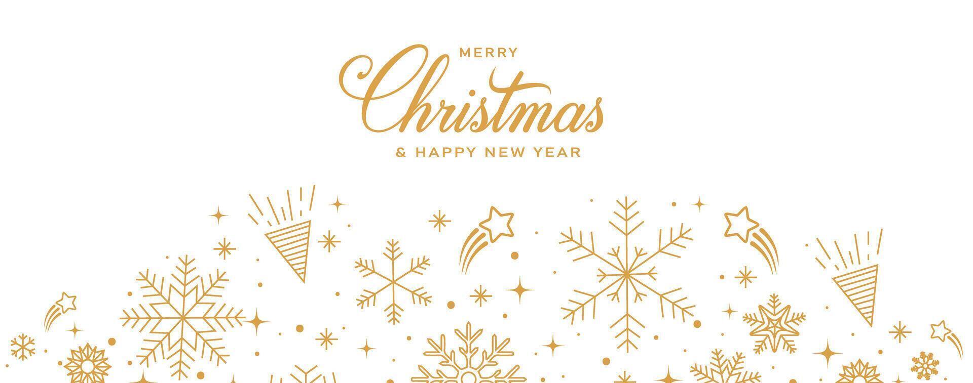 Happy New Year Background Christmas Tree Branches illustration vector