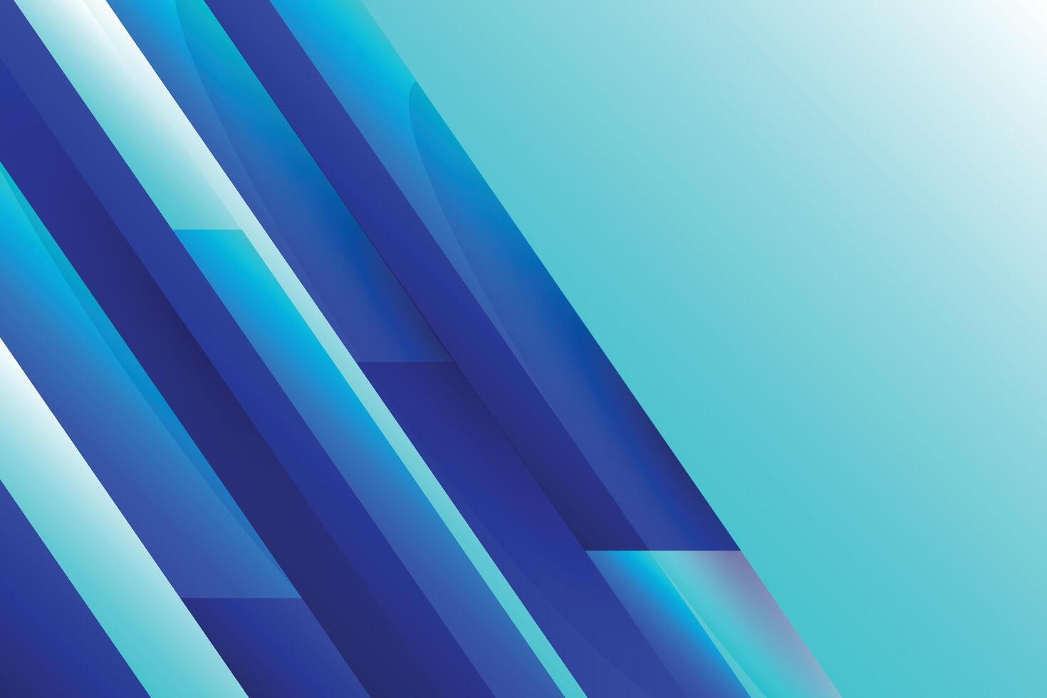 Abstract light and dark blue gradient background. Modern minimalistic and geometric design template vector
